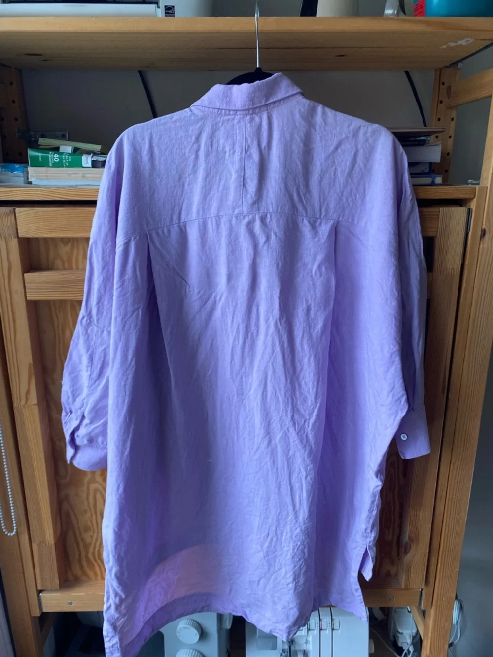 Hoi bo linen sunshade lilac size L - Picture 4 of 5